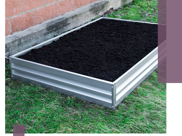 Металлические бордюры для грядок в Мценске: прочность и аккуратность