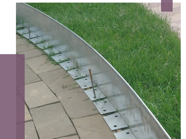 Металлические бордюры для тротуаров в Мценске от 8608 руб.