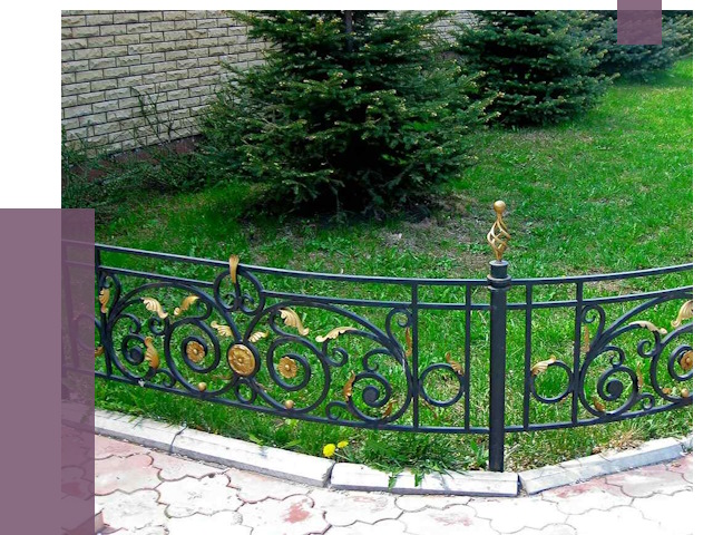 Кованые газонные ограждения в Мценске от 7545 руб. — ПРОЛЁТ-Мцн