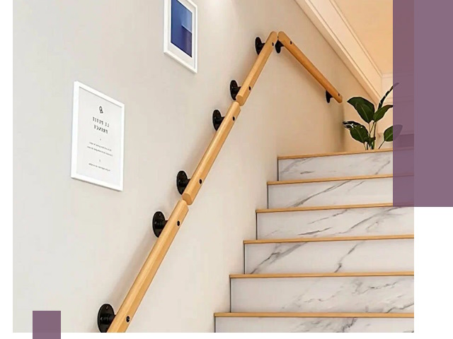 Поручни металлические и деревянные под ключ в Мценске