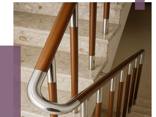 Монтаж поручней в Мценске от 9621 руб. монтаж под ключ | ПРОЛЁТ-Мцн