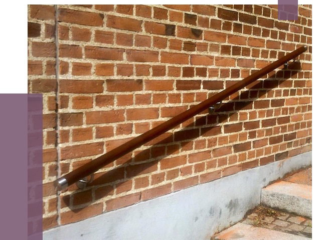 Изготовление пристенных поручней в Мценске от 4405 руб. — ПРОЛЁТ-Мцн