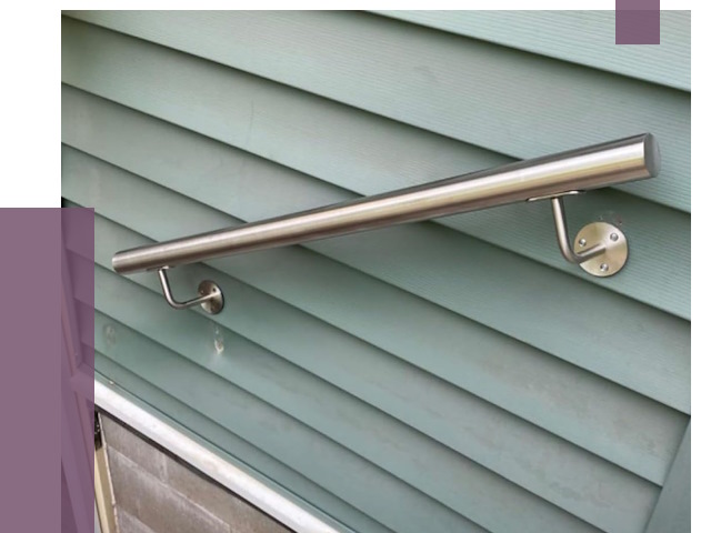 Поручни из нержавеющей стали в Мценске от 7595 руб.  | ПРОЛЁТ-Мцн