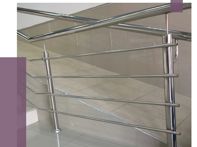 Изготовление поручней из нержавеющей стали в Мценске